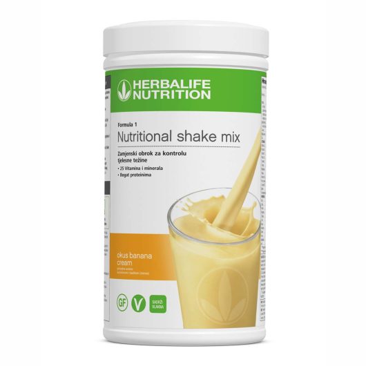 Formula 1 Zamjenski obrok za kontrolu tjelesne težine okus Banana Cream 550 g